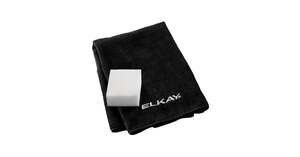 Elkay LKCCLKIT Cleaning Kit for Sinks, Black Pad & Sponge, New in Package